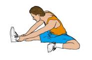 Stretching to heal sore hamstrings
